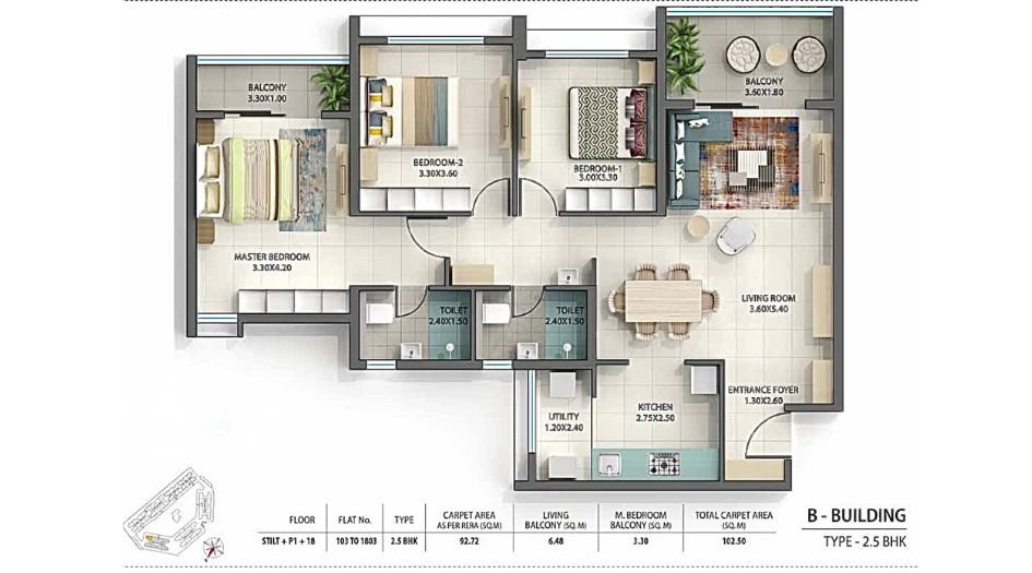 Aalaap-I-Floor-Plan-2.5-BHK